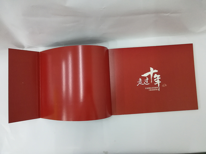 走過十年周年紀念畫冊印刷內(nèi)容頁圖3